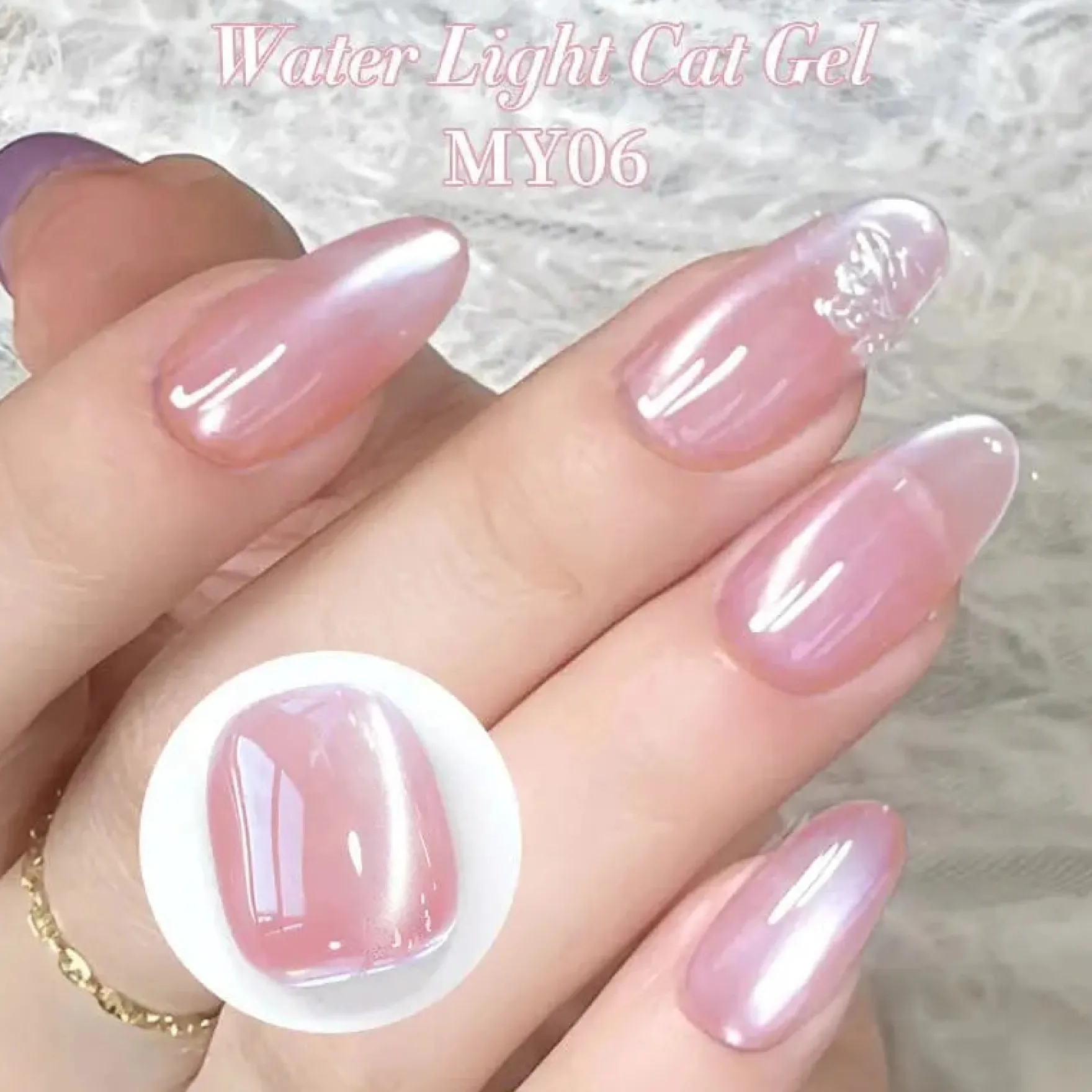 Water Light Cat Magnetic Gel MY06