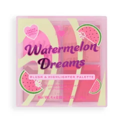 Watermelon Dreams Blush & Highlighter Quad