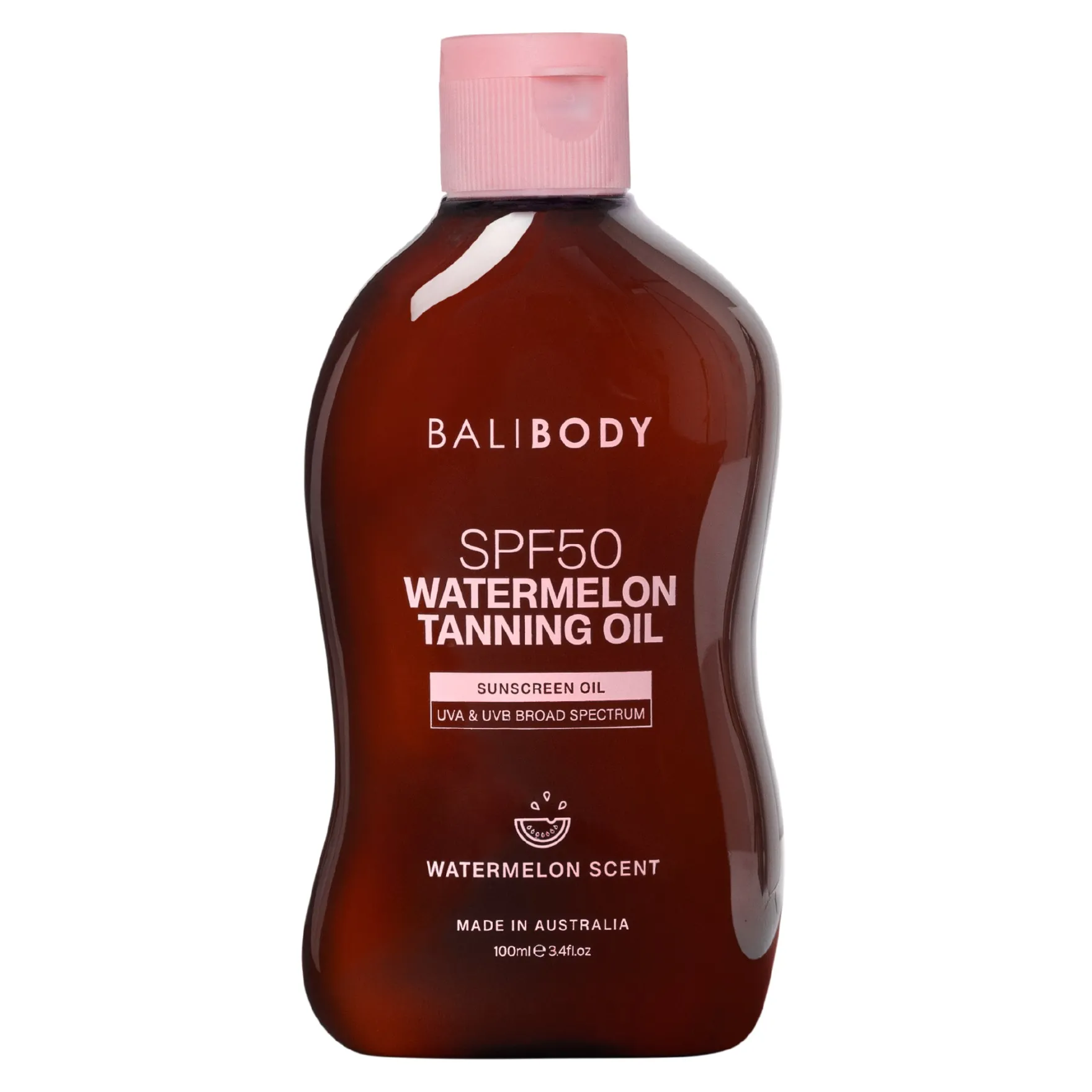 Watermelon Tanning Oil SPF50
