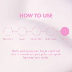 Wavy Whip Style Control Mousse