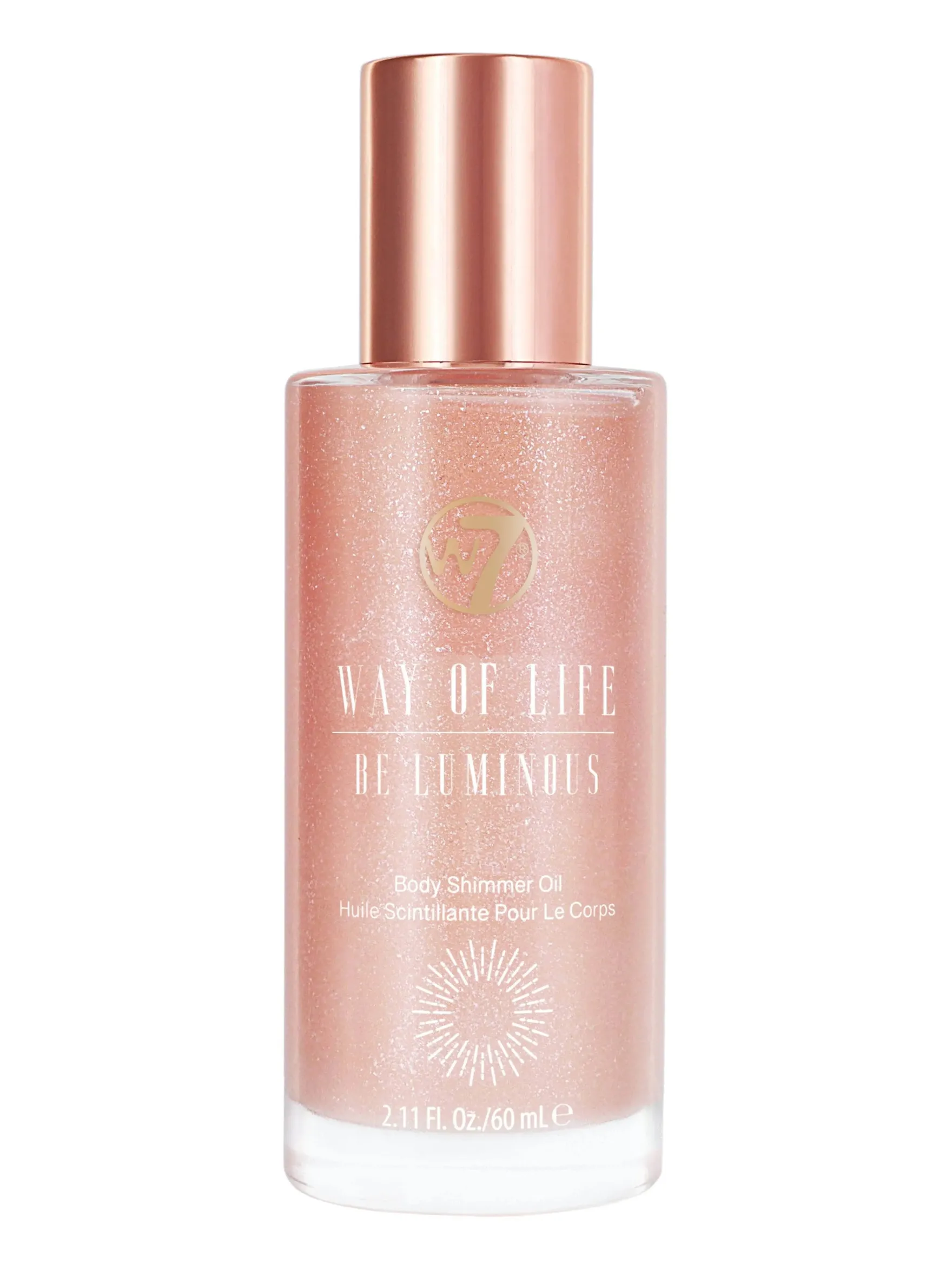 Way Of Life Body Shimmer Oil Be Luminous Pink