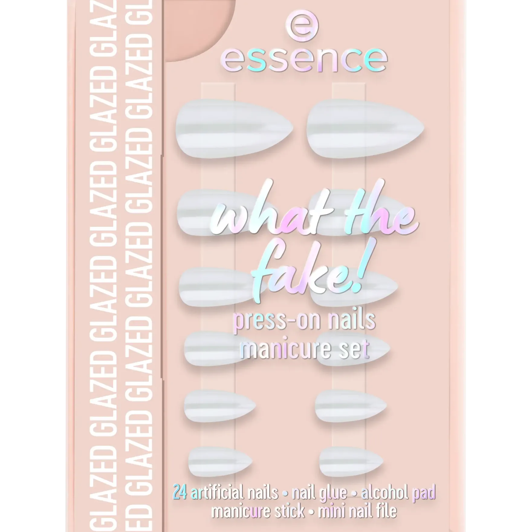 What The Fake! Press-on Nails Manicure Set 01 Glazed