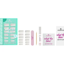 What The Fake! Press-on Nails Manicure Set 04 Bare White