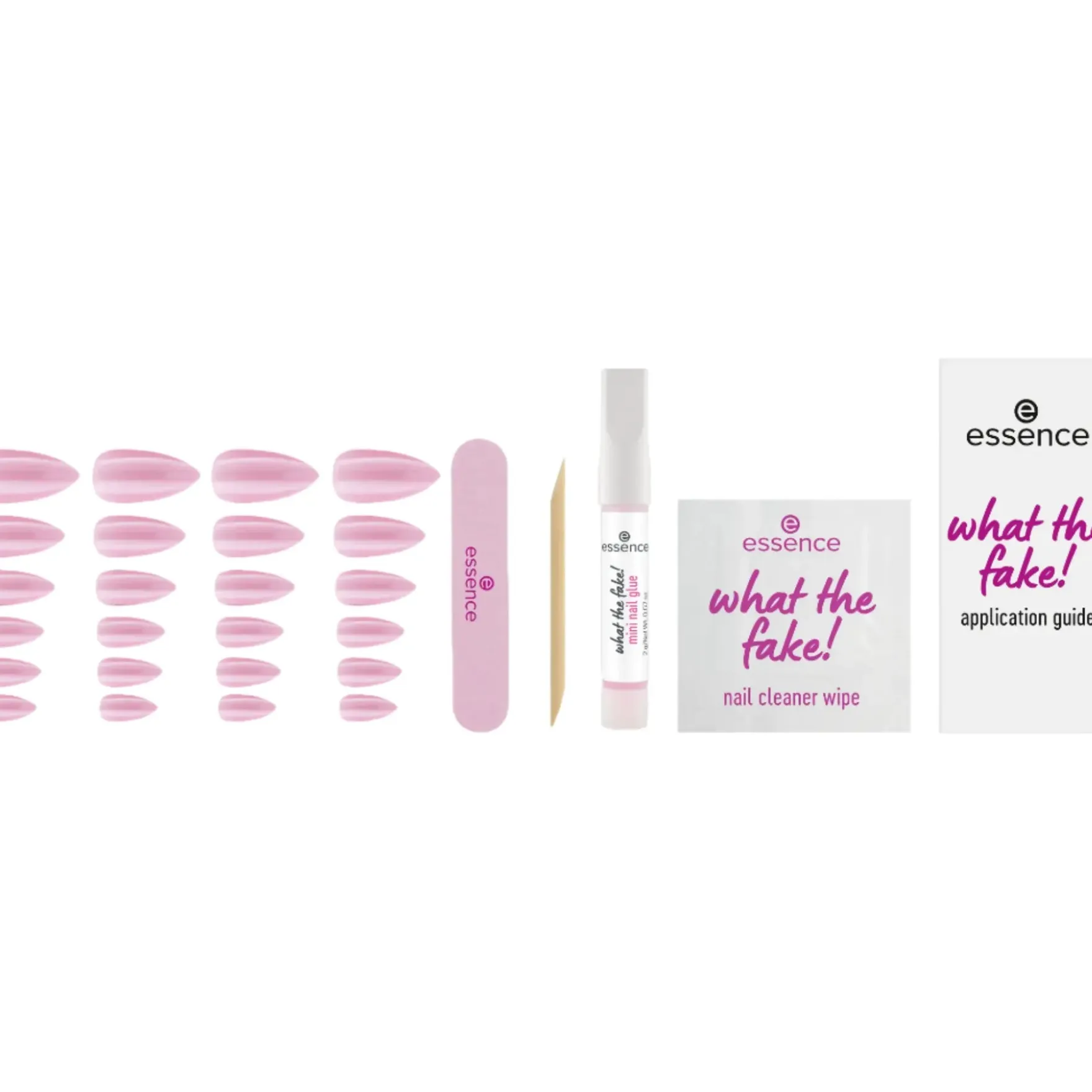 What The Fake! Press-on Nails Manicure Set 02 Cat Eye
