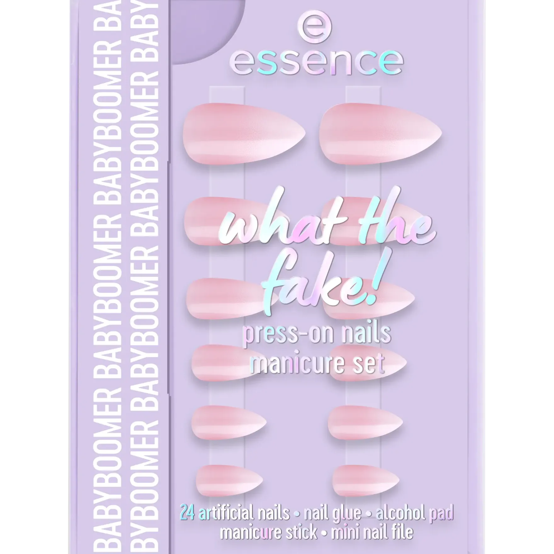 What The Fake! Press-on Nails Manicure Set 03 Babyboomer