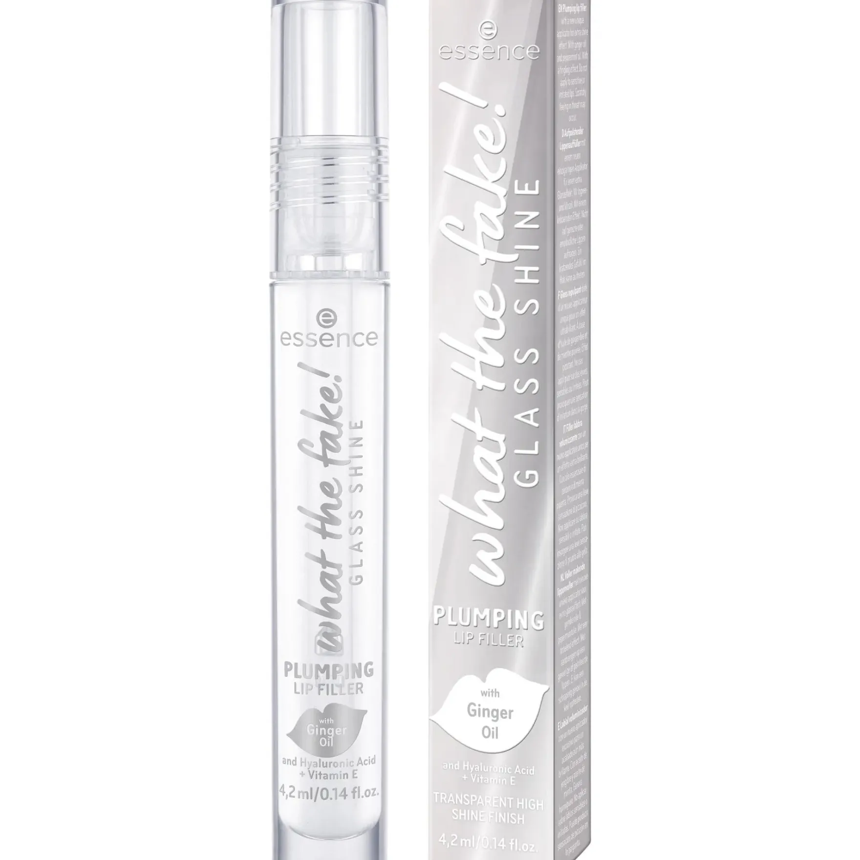 What The Fake! Glass Shine Plumping Lip Filler 01 Oh So Glassy!
