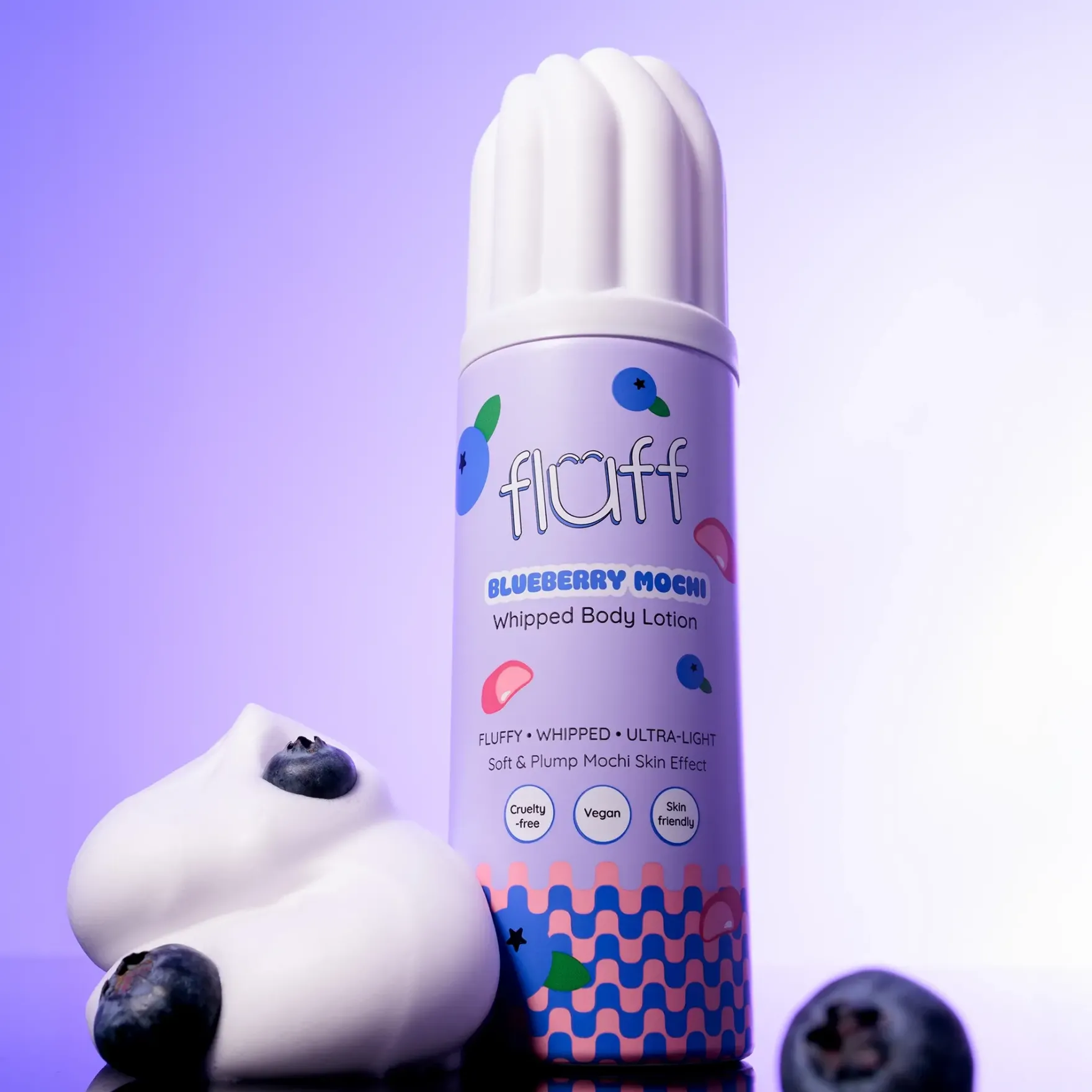 Whipped Body Lotion Blueberry Mochi