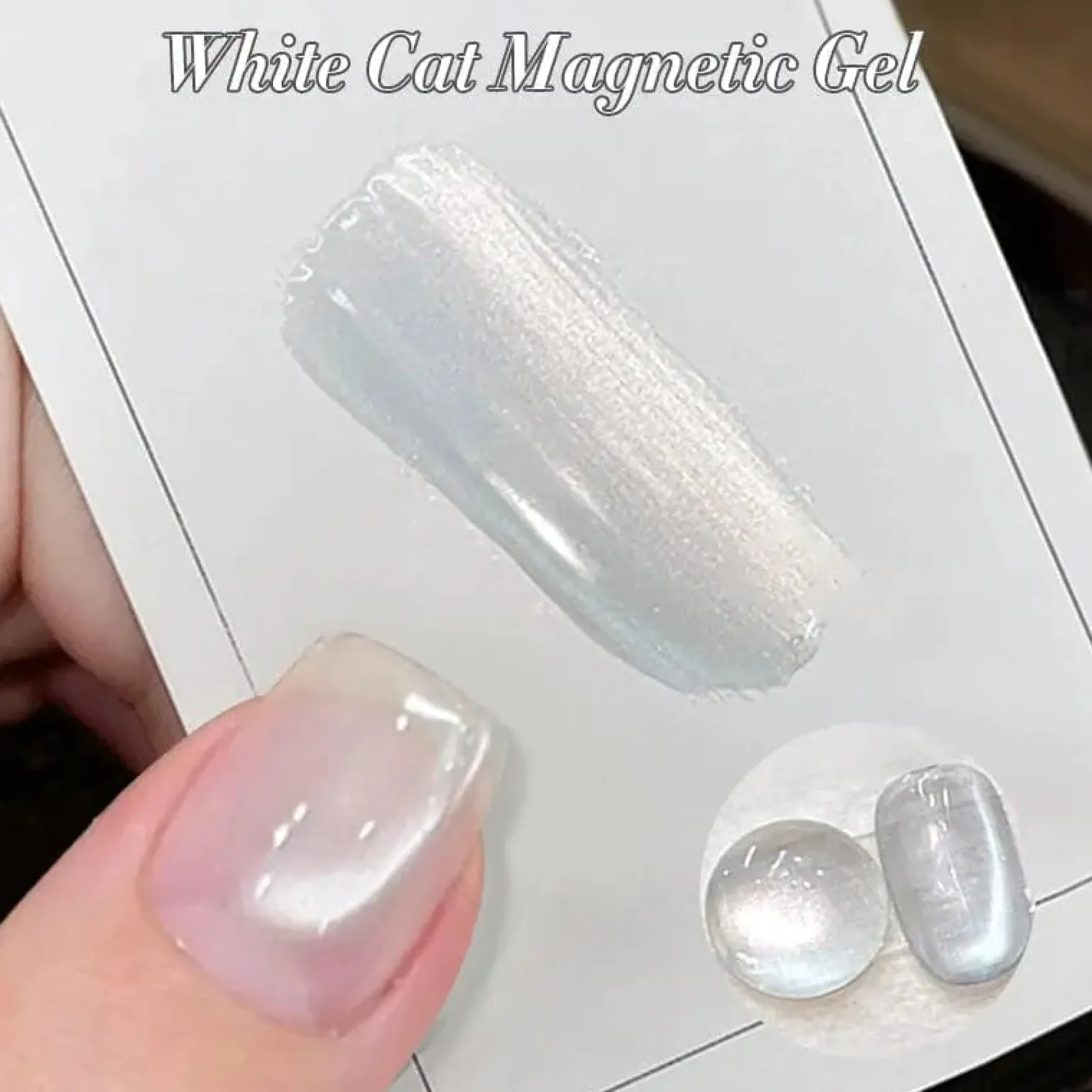 White Cat Magnetic Gel MY77