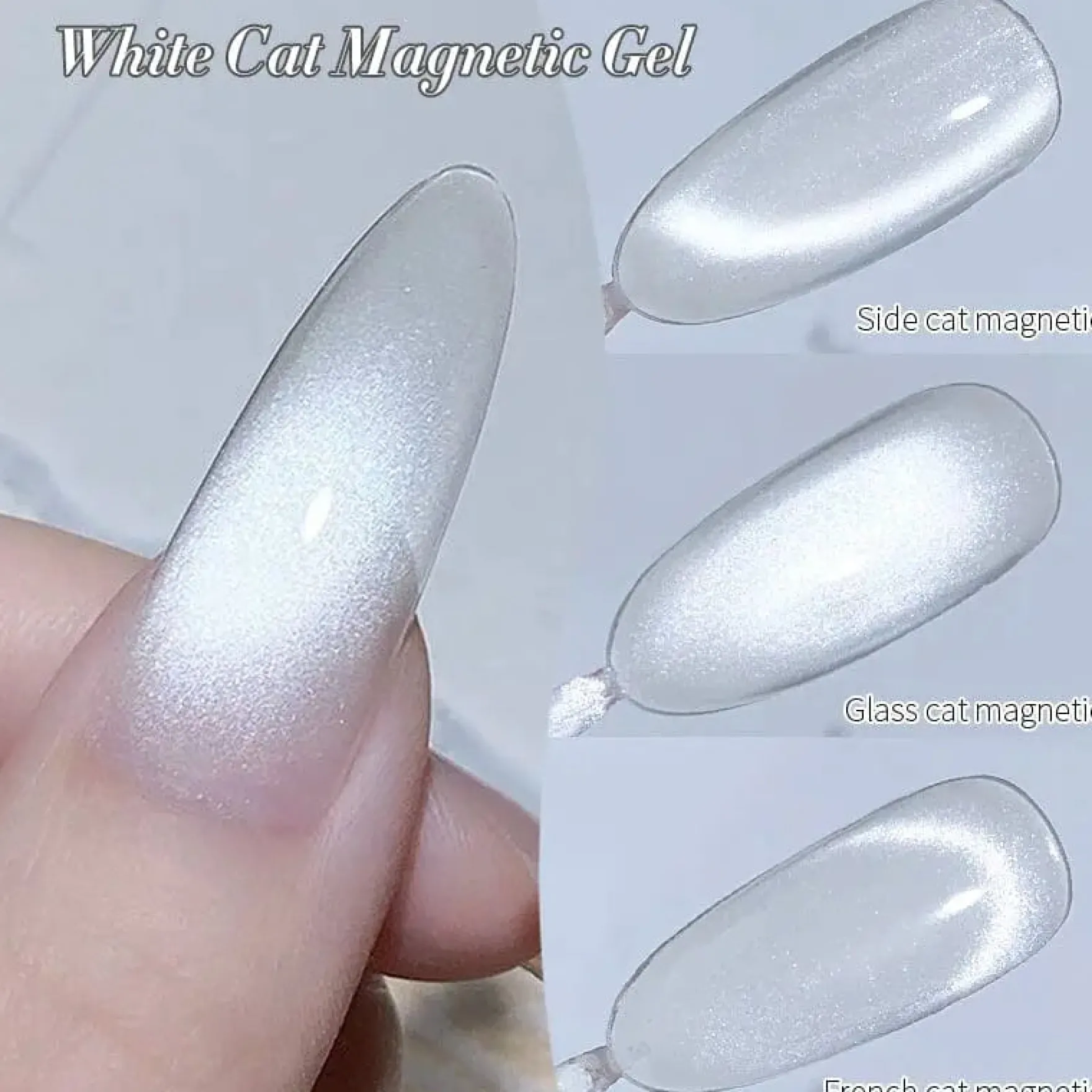 White Cat Magnetic Gel MY77