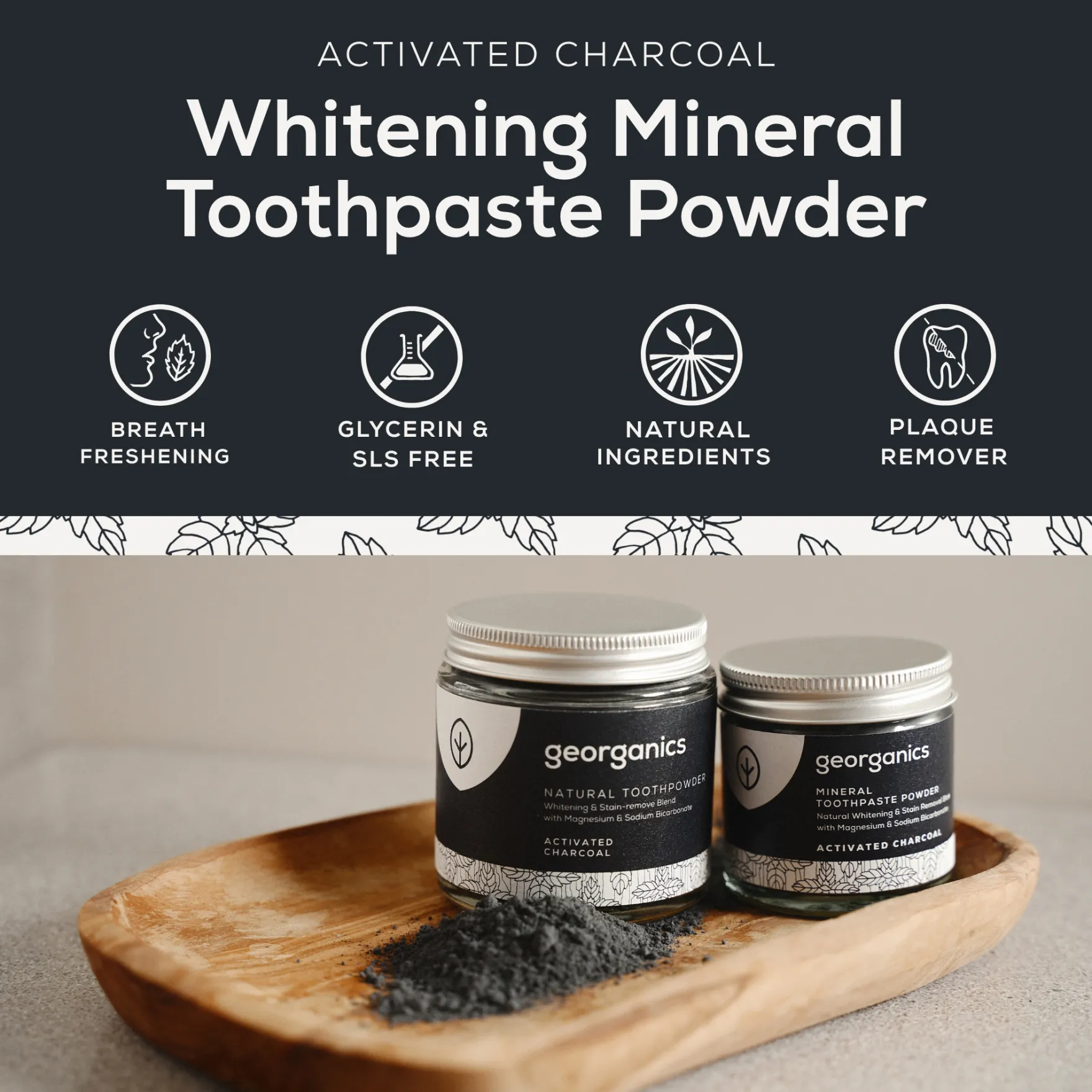Whitening Toothpowder Charcoal