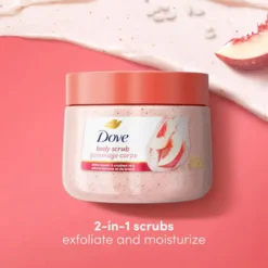 White Peach & Crushed Rice Body Scrub