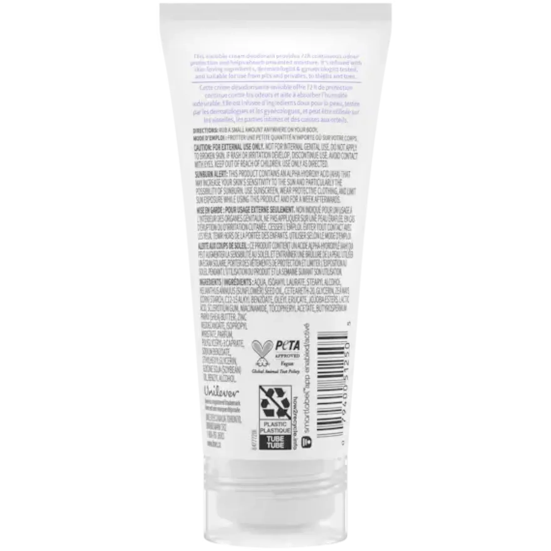 Whole Body Coconut & Vanilla Deodorant Cream