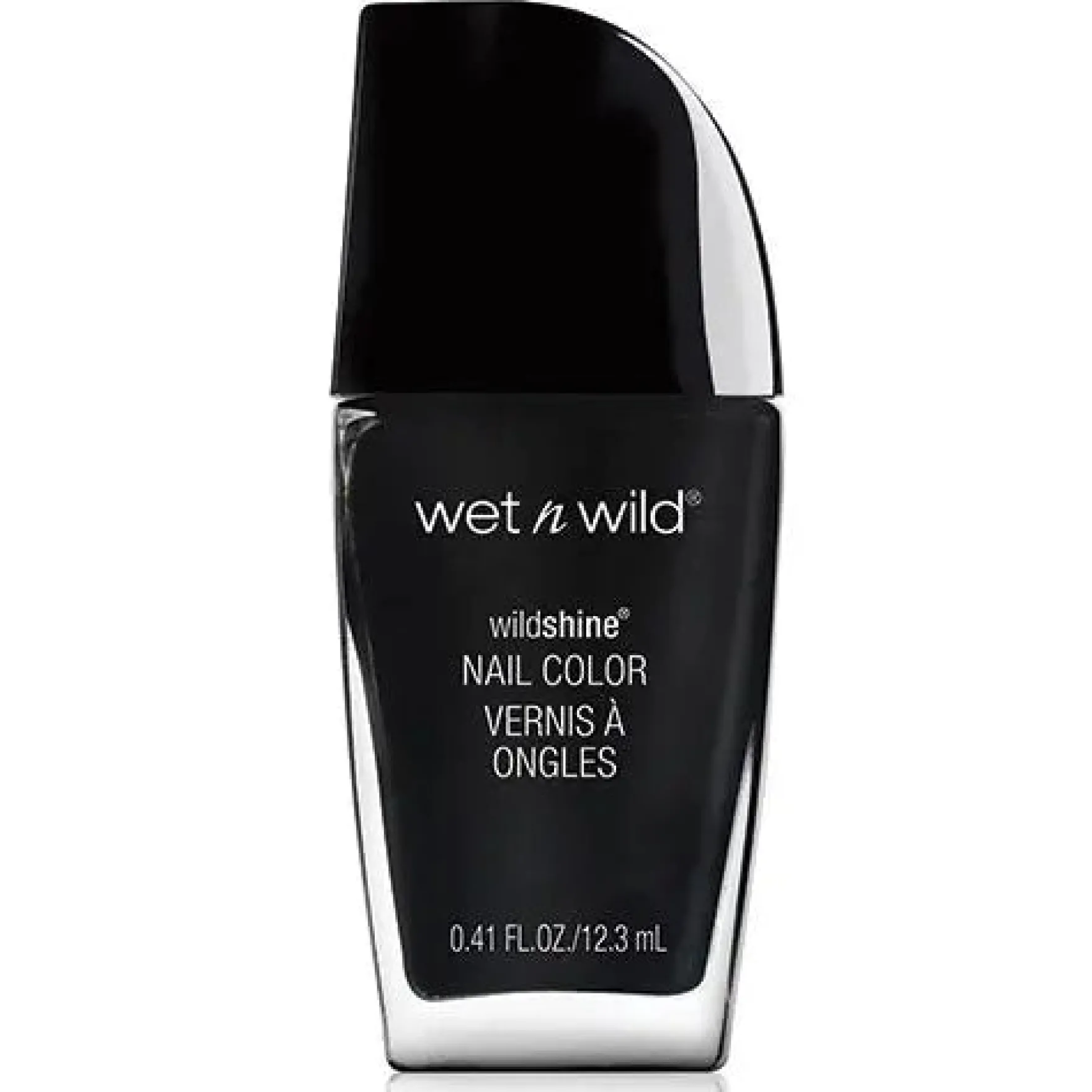 Wild Shine Nail Color Black Creme