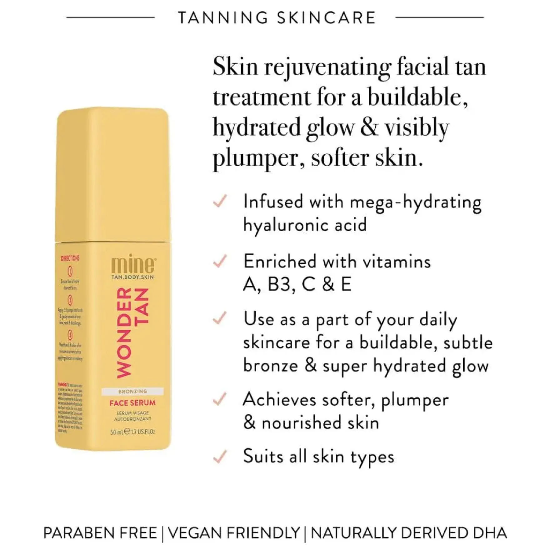 Wonder Tan Bronzing Face Serum