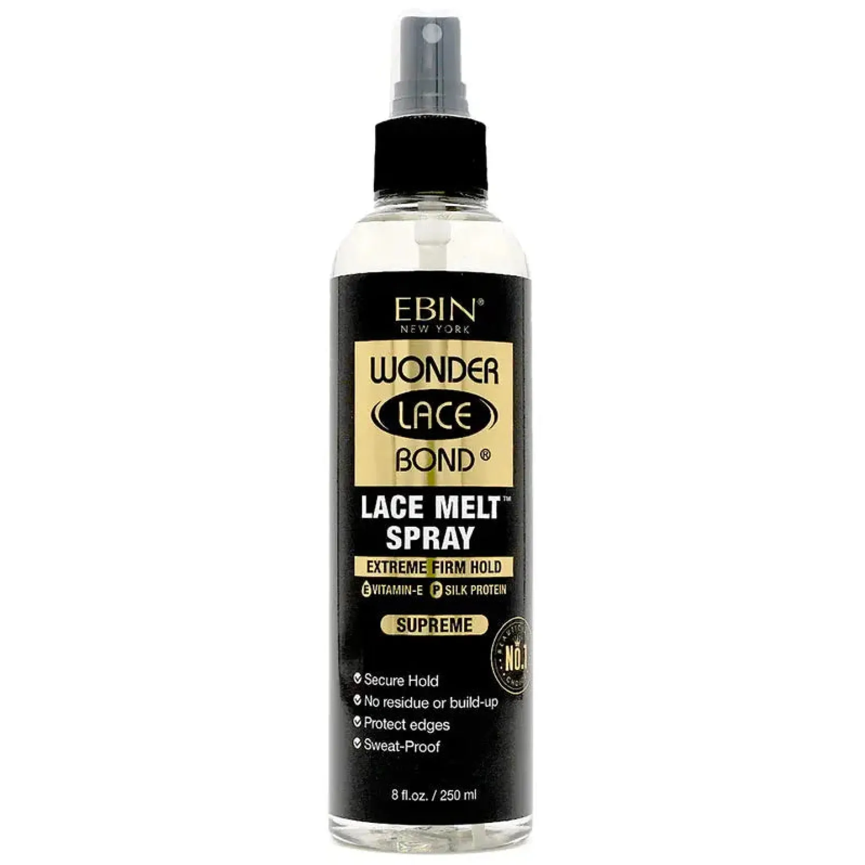 Wonder Lace Bond Melt Spray Supreme Black