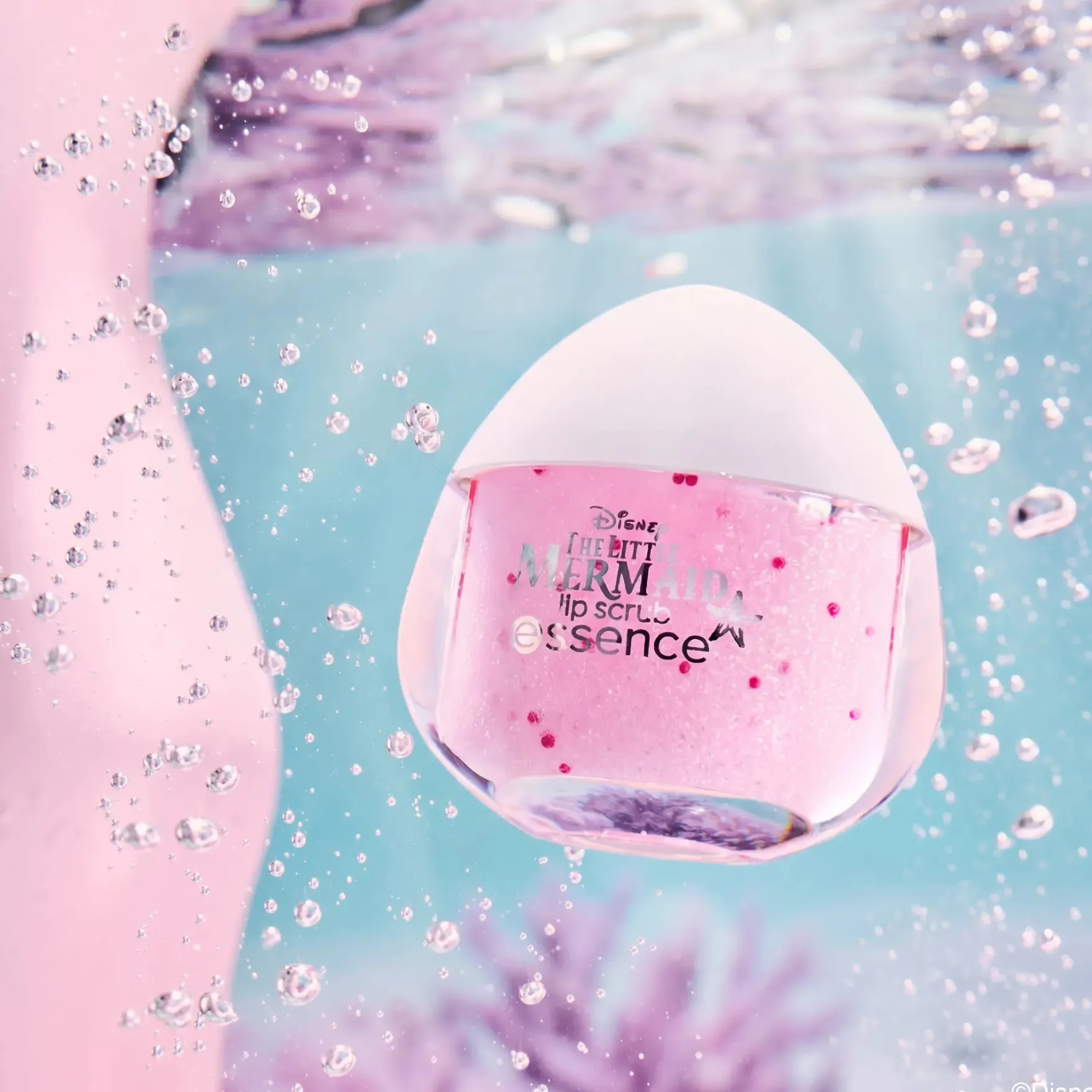 X Disney The Little Mermaid Lip Scrub