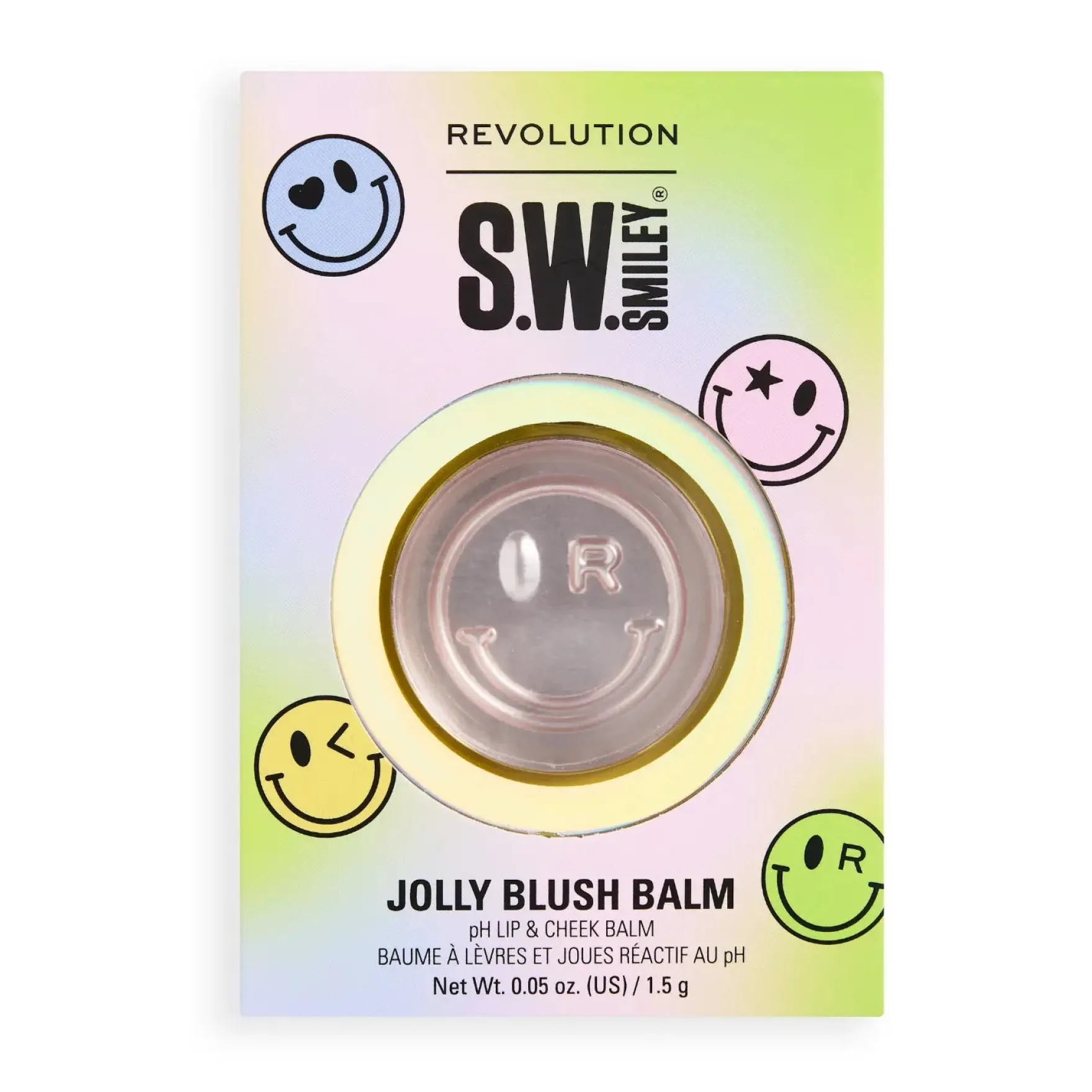 x S.W.Smiley Jolly Lip & Cheek Blush Balm