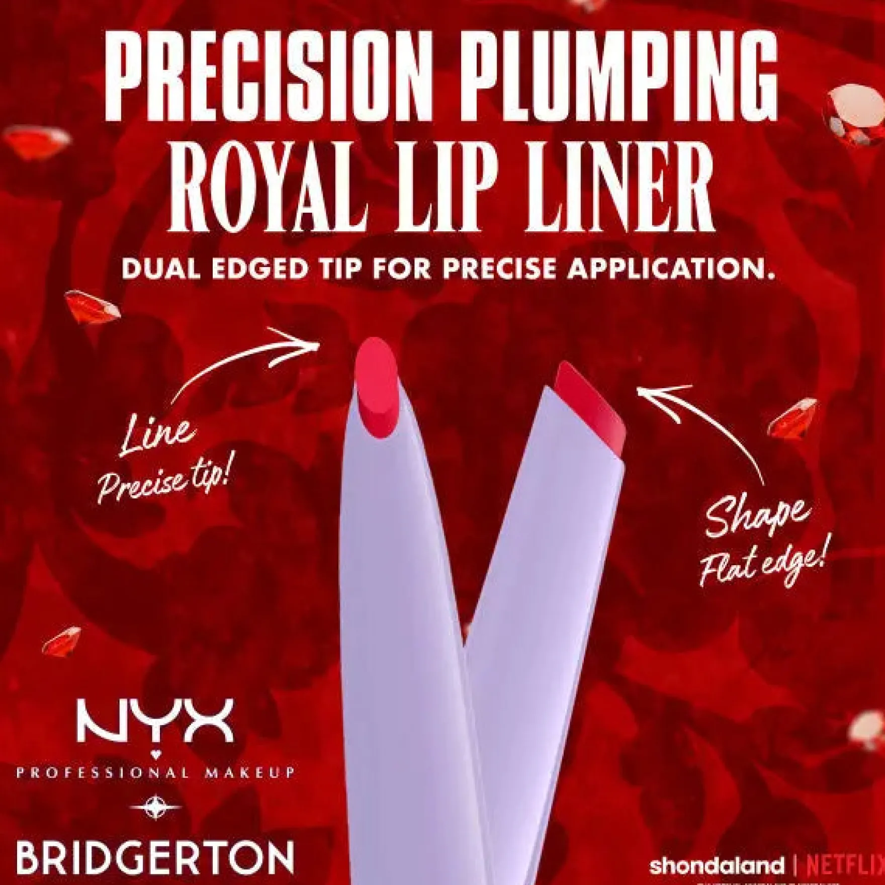 x Bridgerton Royal Treasures Duo Lipkit 04 Rogue Romance + Flirt Alert