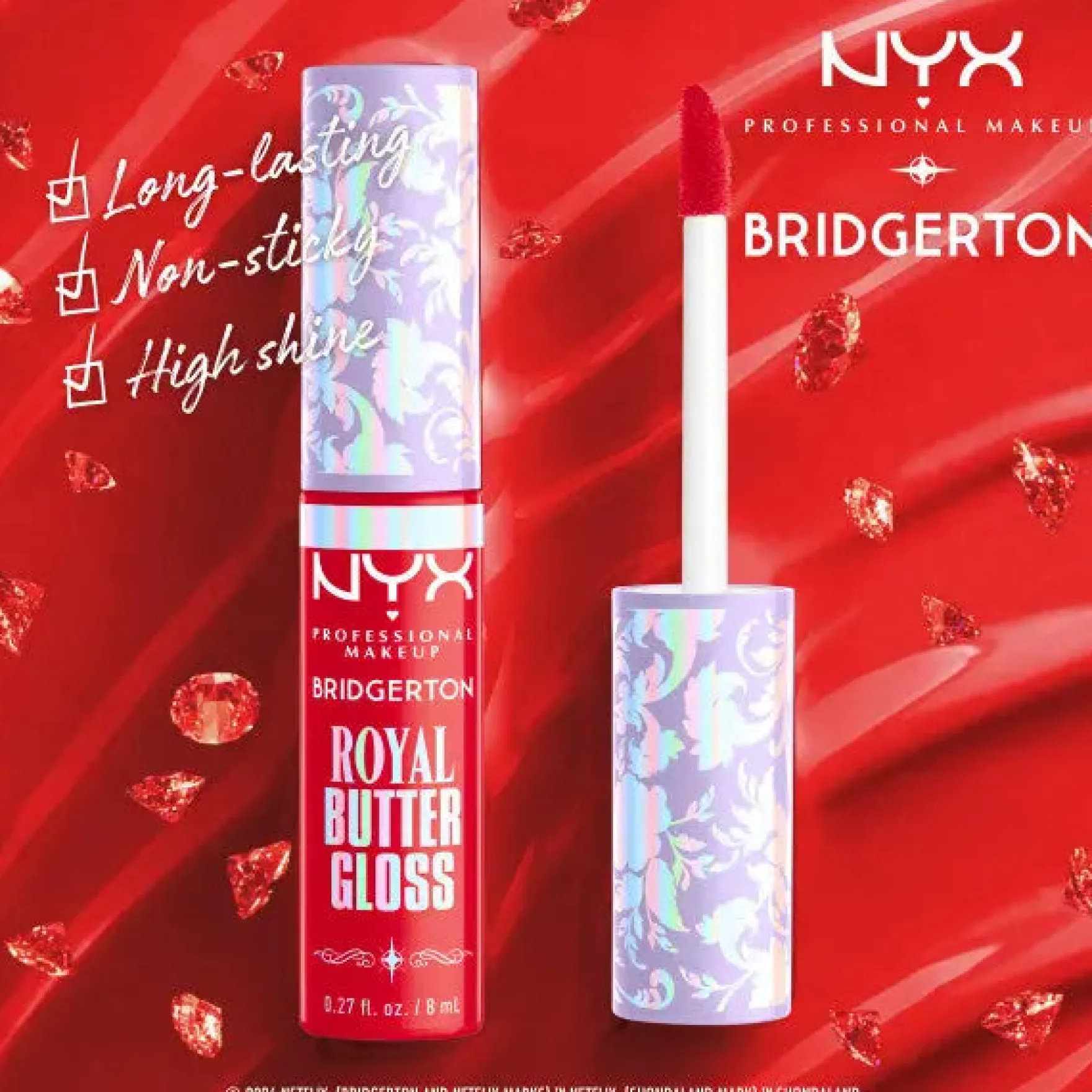 x Bridgerton Royal Treasures Duo Lipkit 04 Rogue Romance + Flirt Alert