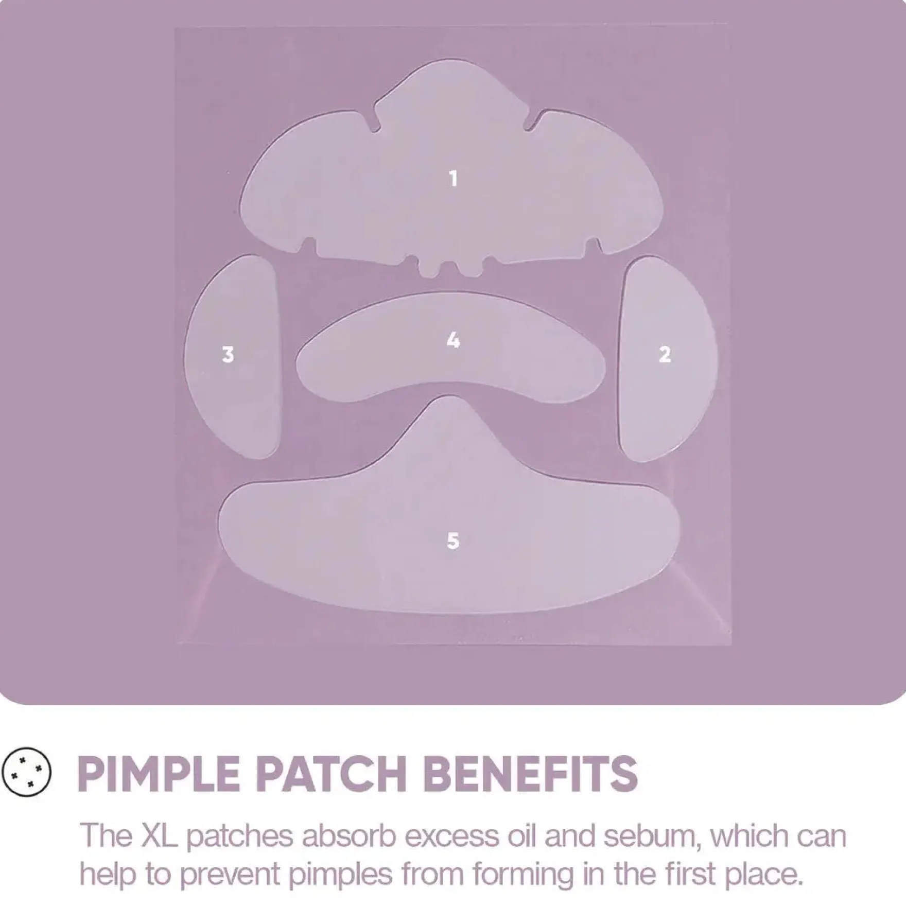 X-Large Pimple Patches Retinol and Salicylic Acid