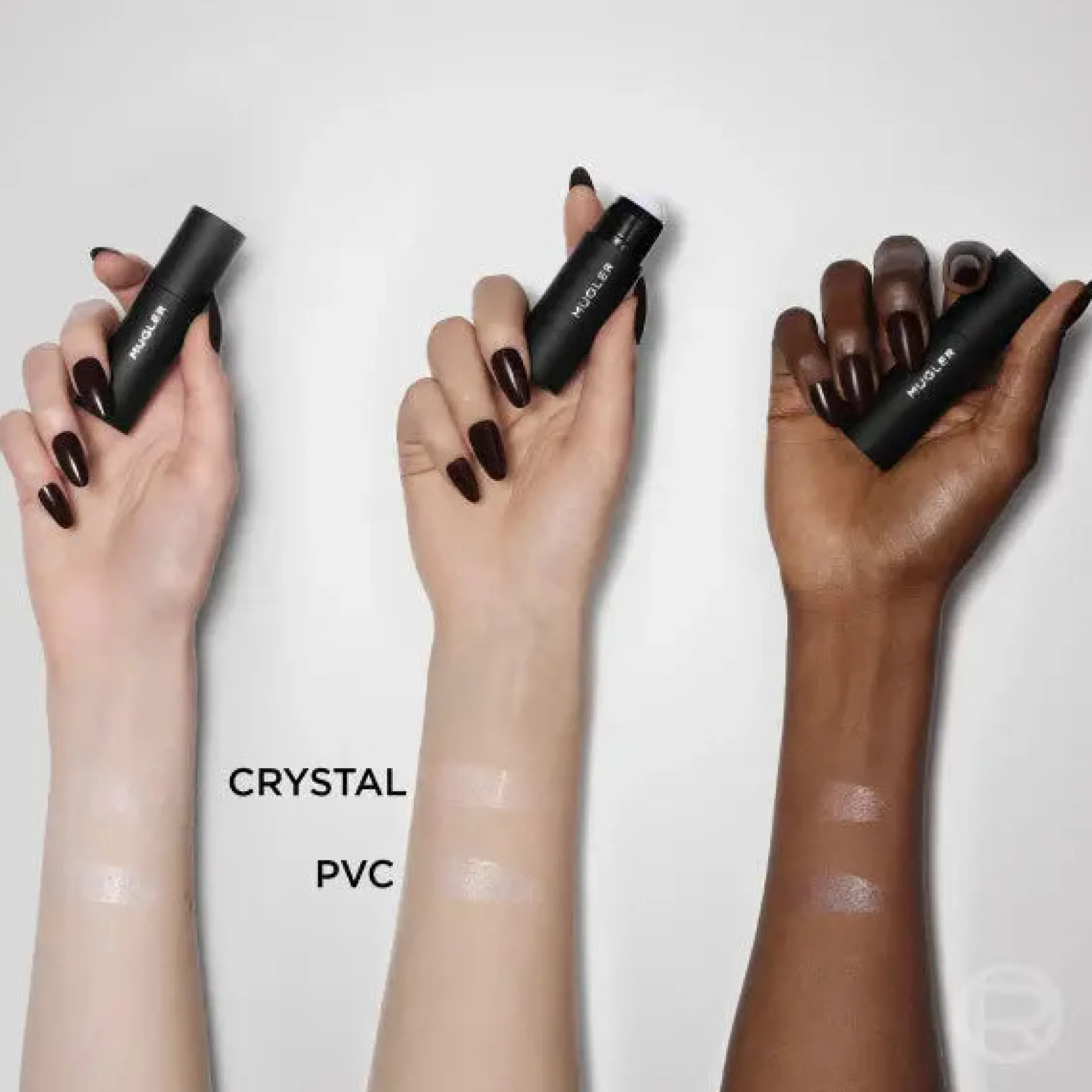 x Mugler Magnetic Highlighter Stick Crystal