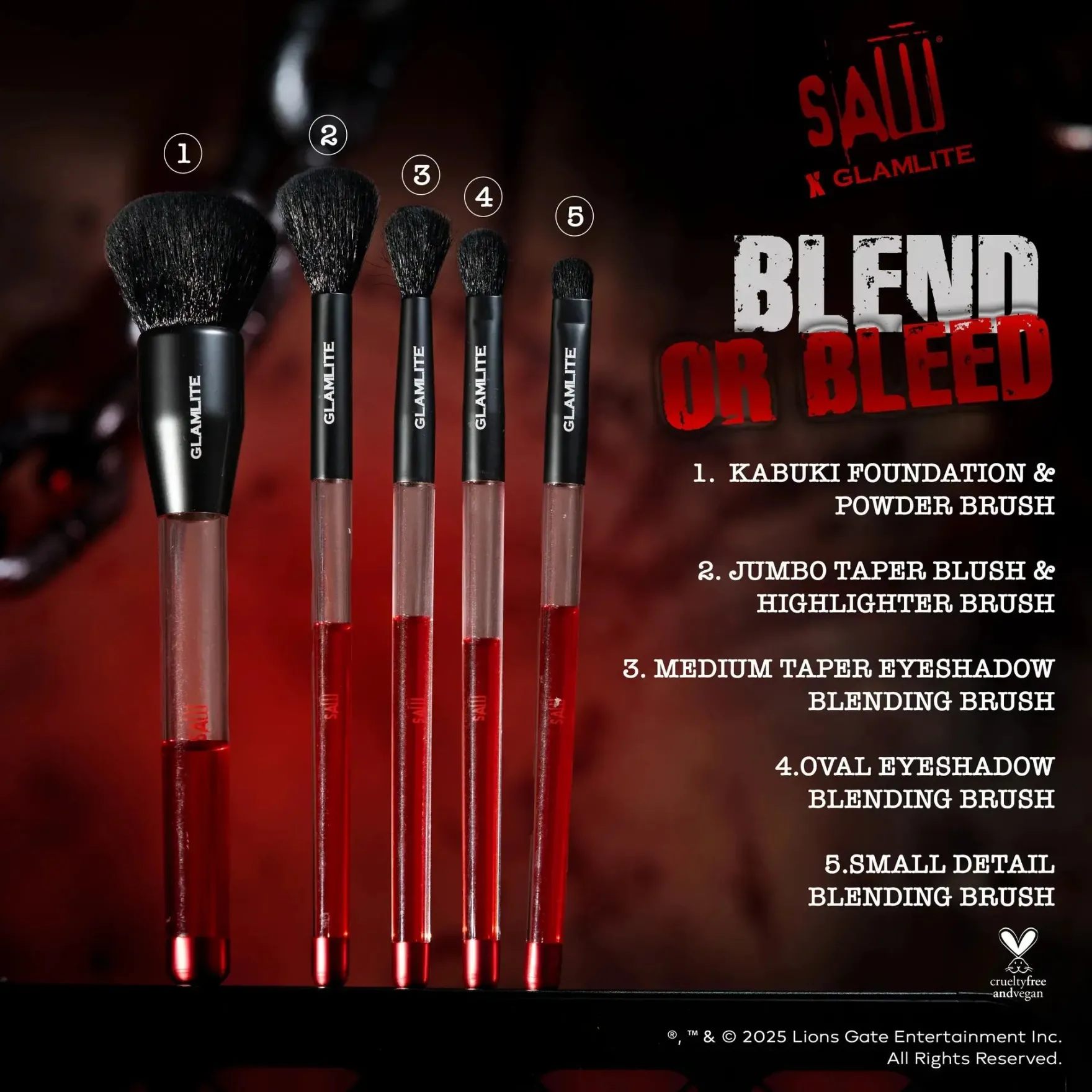 x SAW Brush Set