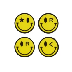 x S.W.Smiley Happy Dots Hydrocolloid Spot Patches and Case