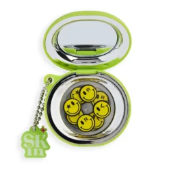 x S.W.Smiley Happy Dots Hydrocolloid Spot Patches and Case