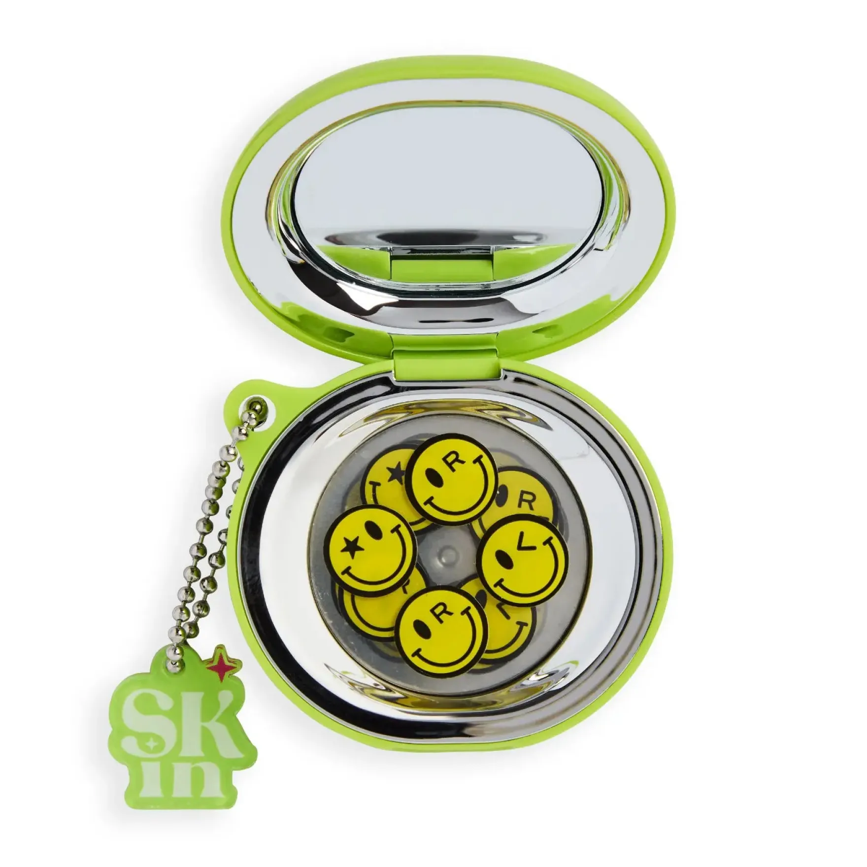x S.W.Smiley Happy Dots Hydrocolloid Spot Patches and Case
