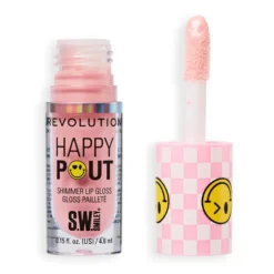 x S.W.Smiley Happy Pout Lip Gloss Pink Bliss
