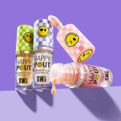 x S.W.Smiley Happy Pout Lip Gloss Sunbeam