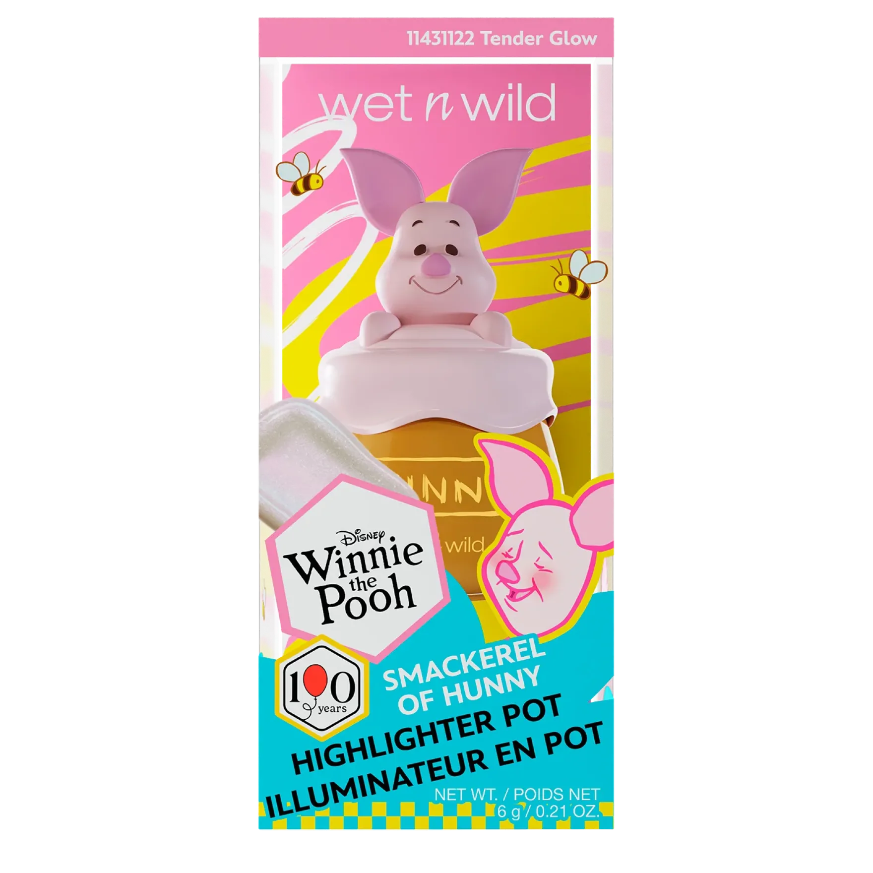 x Winnie The Pooh Smackerel Of Hunny Highlighter Pot Tender Glow