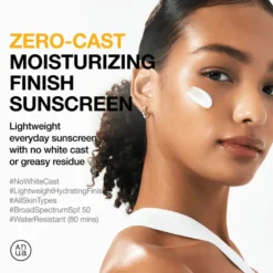 Zero-Cast Moisturizing Finish Sunscreen