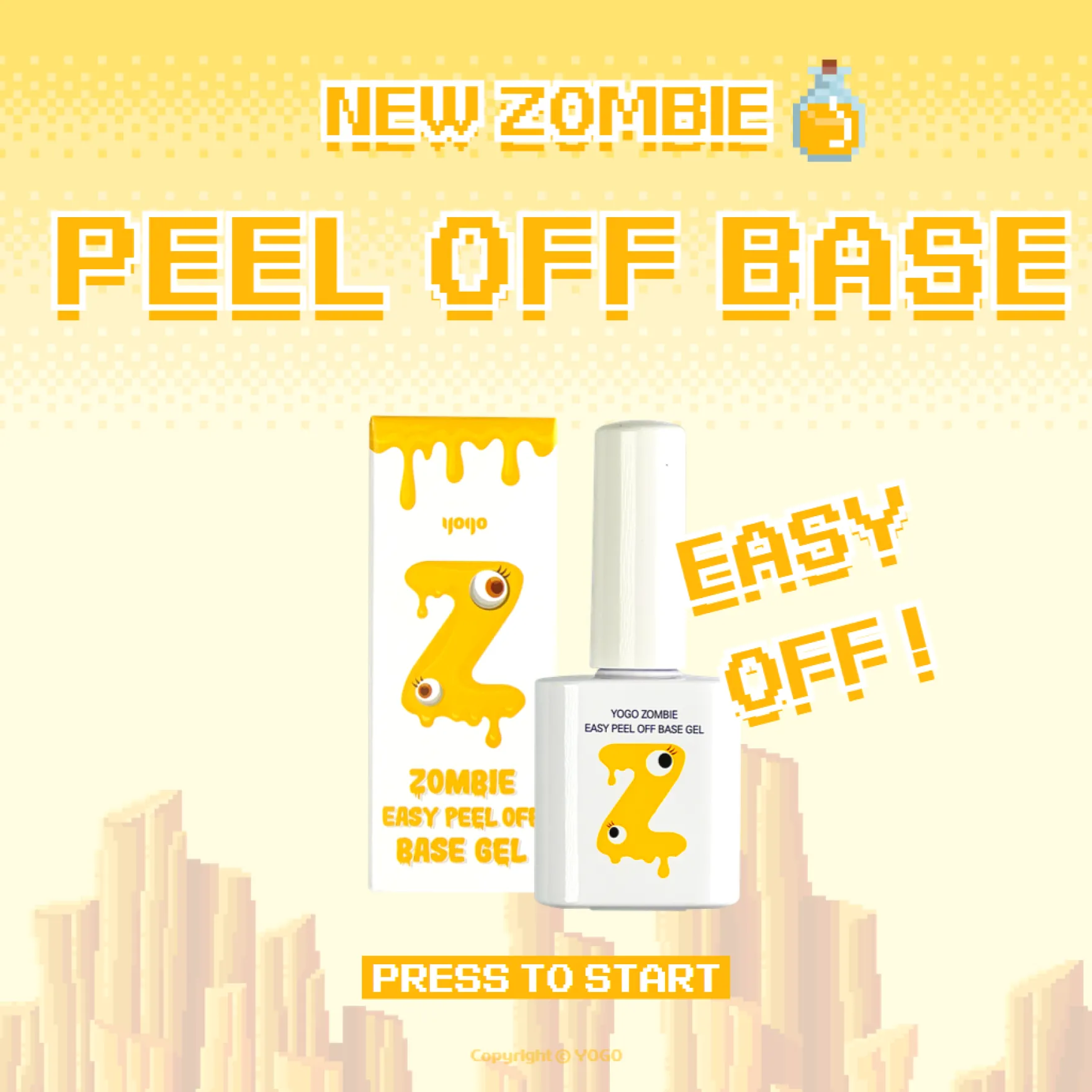 Zombie Easy Peel-Off Base Gel